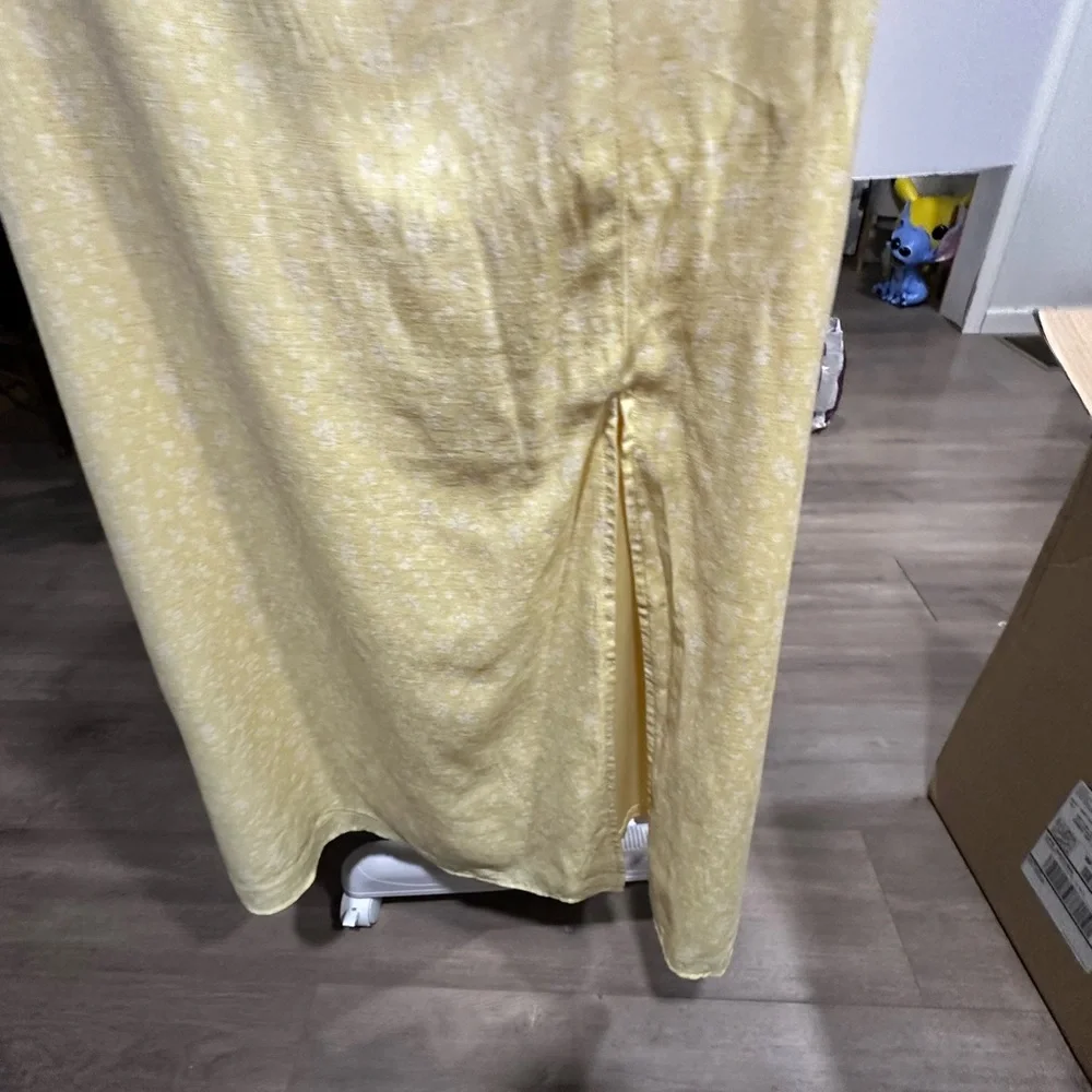 Trixxi Sunny Yellow Midi Dress - Picture 5 of 11
